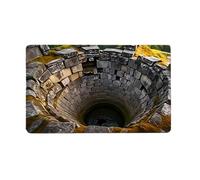 Tappeto per ingresso, antiscivolo, decorazione per la casa, con foro per illusione ottica, per interni, cucina, appartamento, ufficio, hotel, camera da, patio, portico