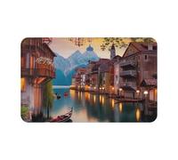 Tappeto per Ingresso Luoghi Bellissimi Antiscivolo Patio Zerbino di Benvenuto Facile da Pulire Veranda Zerbino Cattura Sporco 40X60Cm