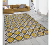 Tappeto per interni ed esterni, per balcone e terrazza, con motivo retrò