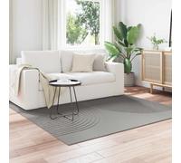 Tappeto per interni GALATI Grigio 200 x 200 cm Poliestere