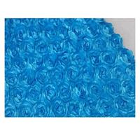 Tappeto per la navata nuziale Corridore del corridoio tappeto romantico con petali di rosa bianca larghezza 1,4 m for centrotavola sullo sfondo nozze, bomboniere, decorazioni for feste(Light blue)