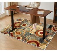 Tappeto Per Sedia Da Ufficio Per Pavimenti Duri Pelo corto 200 x 300 cm Tappeto Per Sedia Con Ruote Studio Antiscivolo Antigraffio Tappetino Gaming Pavimento e Piastrellati Tappeto Salva Parquet