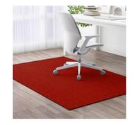 Tappeto per Sedia Gaming Retro Antiscivolo, Facile Da Pulire, Tagliabile Su Misura Per la Protezione del Pavimento,WineRed-200×300cm/78.74×118.11in
