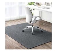 Tappeto per Sedia Gaming Retro Antiscivolo, Facile Da Pulire, Tagliabile Su Misura Per la Protezione del Pavimento,Gray-100×180cm/39.37×70.87in