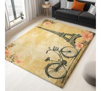 Tappeto per soggiorno, bianco, semplice astratto, volto umano, 180 x 240 cm, moderno, lavabile, ultra morbido, antiscivolo, per camera da letto, sala da pranzo, sala giochi, ufficio