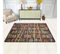 Tappeto per soggiorno, camera da letto, assorbente, antiscivolo, lavabile, grande, morbido, divertente, per sala giochi, ufficio, decorazione per la casa, 182,9 x 121,9 cm