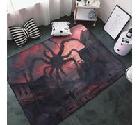 Tappeto per soggiorno, camera da letto, mostro gigante sopra la città, morbido, lavabile, tappeto antiscivolo, per interni, camera da letto, decorazione estetica
