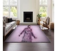 Tappeto Per Soggiorno Lionel Messi, Divano, Tavolino, Tappeto Di Alta Qualità, Leggero E Lussuoso, Zerbino, Camera Da Letto, Comodino, Coperta Lavabile (Messi 03,120x180cm)
