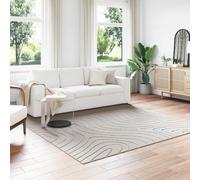 Tappeto per uso interno ed esterno PALMERAS Crema 240 x 240 cm