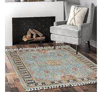 Tappeto Persiano Invecchiato Per Soggiorno Con Frange Tappeti Con Motivo A Medaglione Vintage Tappeto Boho Tappeto Lavabile Per Sala Da Pranzo Dormitorio Soggiorno Asilo Nido Bagno ( Size : 160*230cm