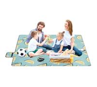 Tappeto Picnic | Coperta da picnic impermeabile,Tappeto compatto 198X198cm per viaggi Vacanze Piscina Sabbia Festival Balcone Posteriore Cortile Terrazza Appartamento Interno