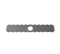Tappeto Pietra Diatomee per Lavello Cucina Assorbente | Assorbe acqua in secondi, per superficie asciutta, bordi per nuvola, 60x10cm, per ideale per lavello(dark grey)
