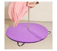 Tappeto Pole Dance Tappetino pieghevole for pole dance, tappetino for yoga, for esercizi di danza, for pilates, for allenamento all'aperto, palestra casa(PURPLE)
