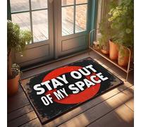 Tappeto primaverile per esterni Keep Your Distance: The Essential Social Sign Zerbino Zerbino per esterni Autunno Zerbino Interno Ingresso (40 x 60 cm)