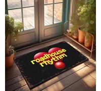Tappeto primaverile per esterni Roadhouse Ritmo: battiti cardiaci per la tua anima, decorazione per camera da letto, porta d'ingresso, per esterni, grande (50 x 80 cm)