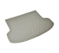 Tappeto Proteggi Baule Tappetino per bagagliaio in pelle resistente per 5 posti per Hyundai per Santa Fe 2024-2025, parti interne per tappeti auto(Grigio)