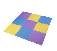 Tappeto protettivo a puzzle One Fitness MP10 (x9) Multicolore 60x60x1,0 cm