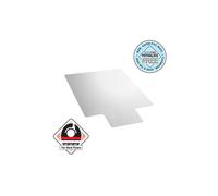 Tappeto protettivo a U Floortex ValueMat 90x120 cm - pavimenti duri - trasparen