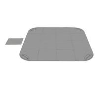 Tappeto Protettivo Bestway Lay-Z-Spa 196 x 196 cm Grigio 17 Pezzi