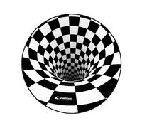 Tappeto protettivo Sharkoon SKILLER SFM12 3D Vortex Nero/Bianco 1200x1200 mm