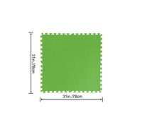 Tappeto protezione base piscina 9 PZ 81X81 cm Mattonelle componibili bestway