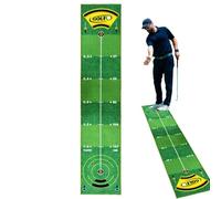 Tappeto Putting Green Golf 50 X 238 Cm Fondo Antiscivolo Portatile Per