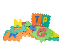Tappeto Puzzle 10 Pezzi 29,5x29,5 cm in EVA Lettere dell'Alfabeto
