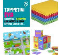 Tappeto Puzzle Eva tappetino componibile gioco piscina palestra Vari Modelli