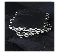 Tappeto puzzle in peluche, Tappetino puzzle in peluche 10/20 pezzi multicolore antiscivolo confortevole quadrato for soggiorno camera da letto(Black,10Pcs)
