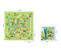 Tappeto puzzle in schiuma Vita di campagna, 9 pezzi, EVA, da 10 mesi