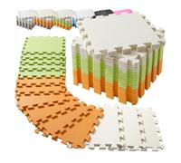 Tappeto puzzle (Orange vert, 114x142 cm | 20 Tapis | 1.62 M²)