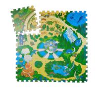 Tappeto puzzle Tappetino colorato Morbido Antiscivolo Tappeto per bambini