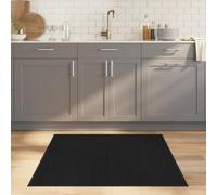 Tappeto Quadrato Nero Tappetino veicolo Tappetini di alta qualità Protezione auto fur Tappeti per auto 100x100 cm in Bambù