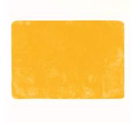 Tappeto rettangolare 120 x 170 cm flanella tinta unita flanou giallo