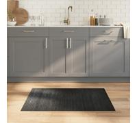 Tappeto Rettangolare Grigio Tappetini moderni Tappetino antiscivolo Tappetini eleganti fur Tappeti per auto 70x100 cm in Bambù