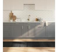 Tappeto Rettangolare Grigio Tappetini resistenti Tappetini eleganti Tappetino pavimento fur Tappeti per auto 60x400 cm in Bambù
