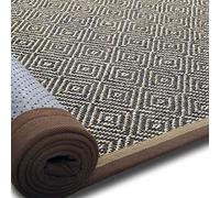 Tappeto rettangolare in iuta lavabile, ecologico, per soggiorno, camera da letto e esterni, stile naturale, 120 x 170 cm, decorazione moderna per la casa