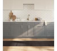 Tappeto Rettangolare Marrone Scuro 60x300 cm in Bambù