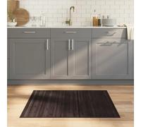 Tappeto Rettangolare Marrone Scuro Protezione pavimento Tappetini eleganti Tappetini moderni fur Tappeti per auto 80x100 cm in Bambù