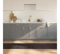 Tappeto Rettangolare Marrone Scuro Tappetino universale Tappetini resistenti Tappetini moderni fur Tappeti per auto 60x400 cm in Bambù