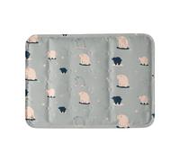Tappeto rinfrescante per gatti, 40,1 x 30 cm, tappetino per | Cuscino di raffreddamento per cani per gabbia, pavimento, soggiorno, casa, estate, nicchia e cassa
