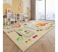 Tappeto riscaldato elettrico con timer, 6 livelli di temperatura, riscaldamento a pavimento per interni per soggiorno