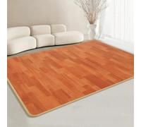 Tappeto riscaldato elettrico, grande cuscinetto riscaldante per animali domestici, tappetino riscaldato a temperatura regolabile, scaldapiedi impermeabile per yoga, pilates(B,50x150cm)