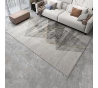 Tappeto riscaldato elettrico, tappeto riscaldante elettrico in grafene rimovibile e lavabile, scaldapiedi con timer di riscaldamento rapido, adatto per soggiorno e camera da letto(B,160CM*240CM)