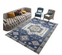 Tappeto riscaldato elettrico, tappeto riscaldato per pavimenti, tappeto riscaldato sottotappeto con timer e borsa portaoggetti regolabile, per esercizi invernali in casa, soggiorno(A,200x100cm)