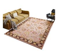 Tappeto riscaldato elettrico, tappeto riscaldato per pavimenti, tappeto riscaldato sottotappeto con timer e borsa portaoggetti regolabile, per esercizi invernali in casa, soggiorno(C,80x50cm)