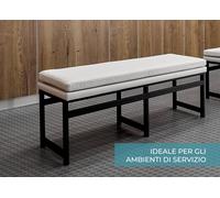 Tappeto Rivestimento Pavimento Gommato PVC Con Bolle Grigio Scuro Bollato