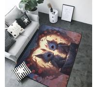 Tappeto romantico con coppia di animali rosa, decorazione per soggiorno, antiscivolo, lavabile, tappeto per interni, camera da letto e soggiorno, decorazione per camera da letto e soggiorno