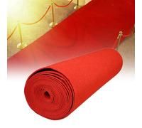 Tappeto rosso antiscivolo, largo 1,2 metri, per baby shower, ballo di fine