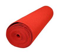 Tappeto rosso per la decorazione del corridoio della navata laterale, per la